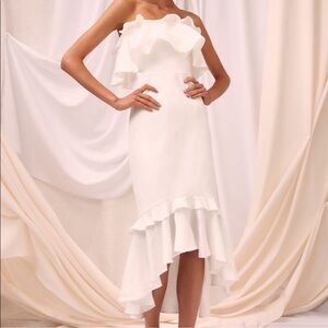 NWOT CMEO Forgive Me midi dress size xxs worn once